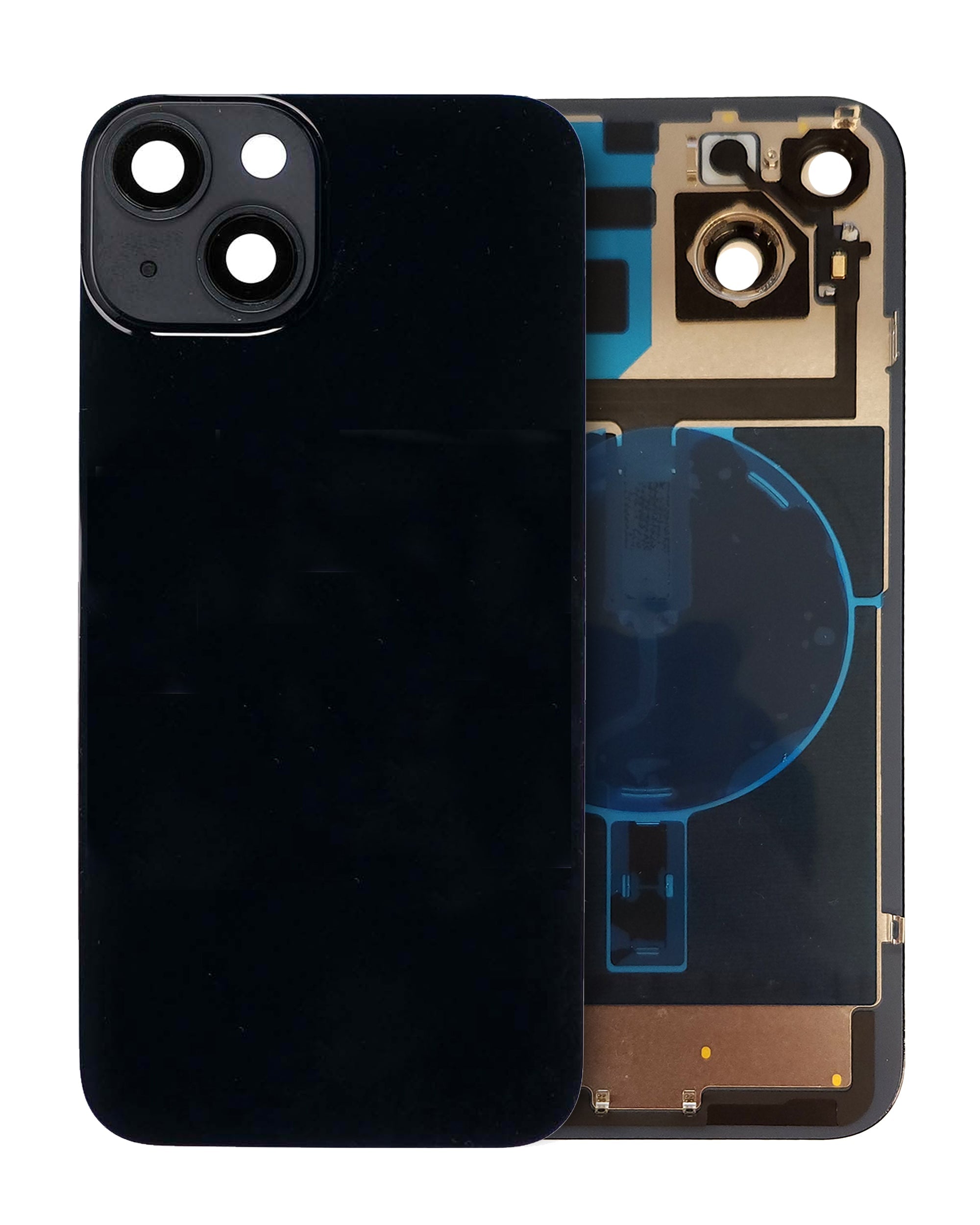 iPhone 14 Plus Tapa Trasera con Placa de Metal (No Logo)