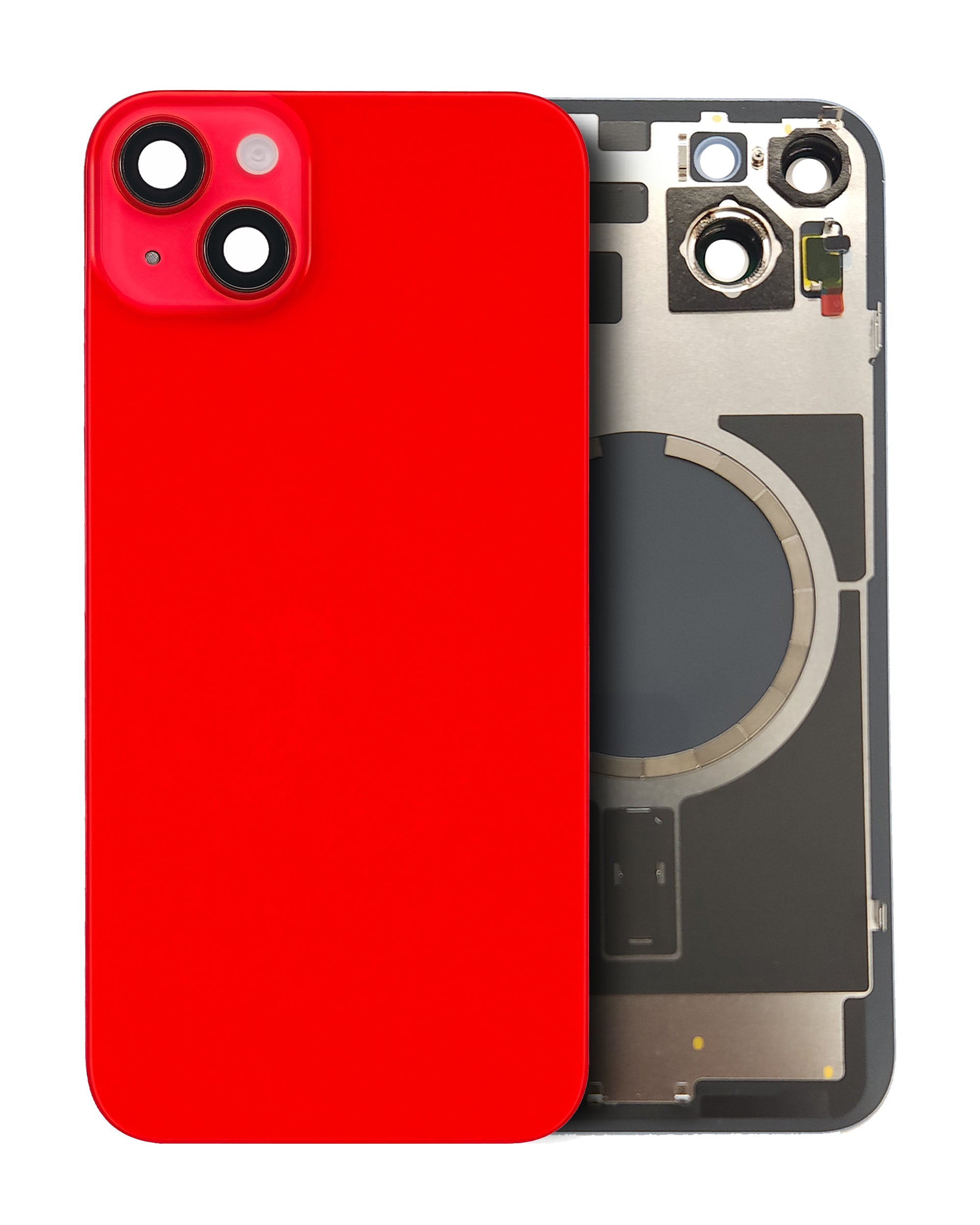 iPhone 14 Plus Tapa Trasera con Placa de Metal (No Logo)