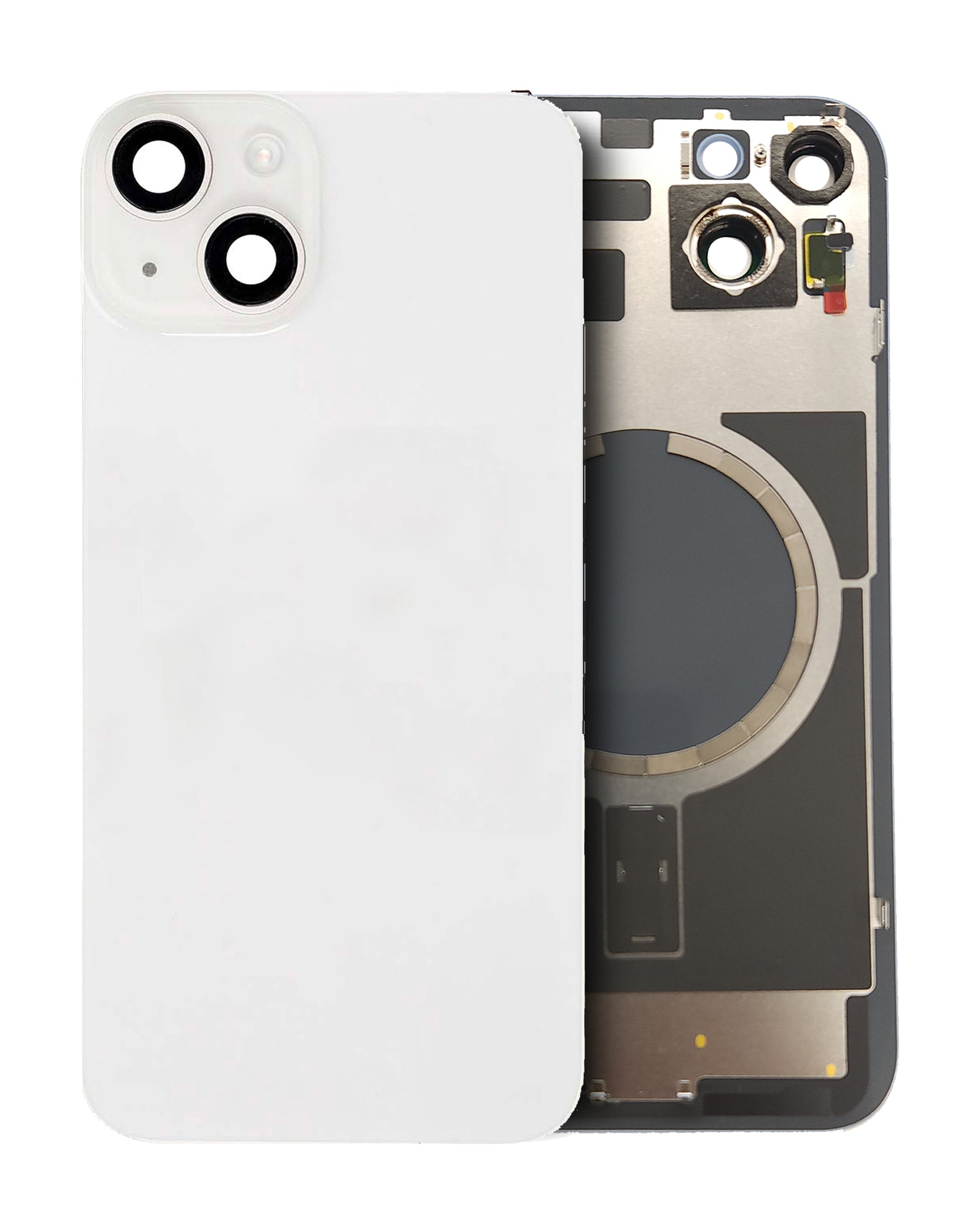 iPhone 14 Plus Tapa Trasera con Placa de Metal (No Logo)