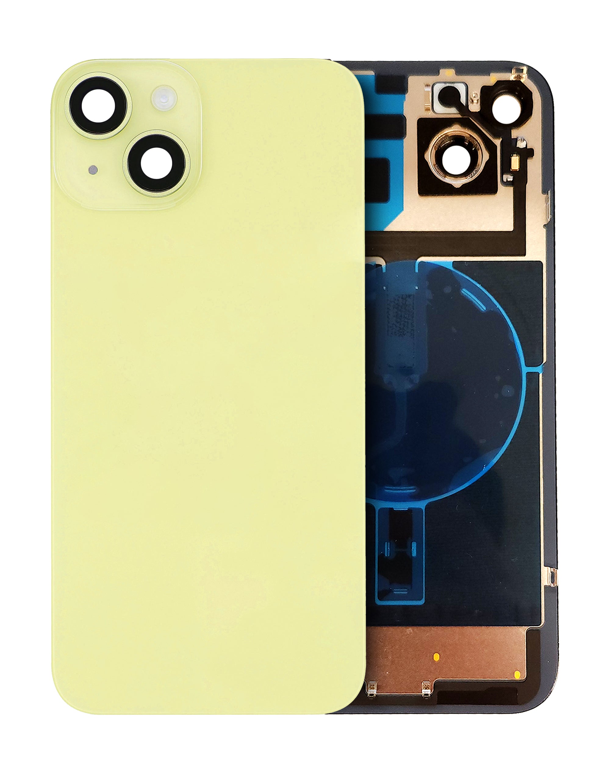 iPhone 14 Plus Tapa Trasera con Placa de Metal (No Logo)