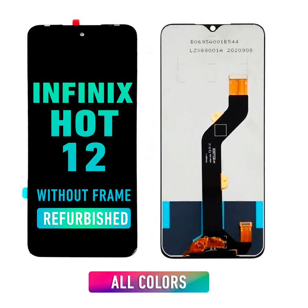 Infinix Hot 12 Pantalla Sin Bisel (ORIGINAL)