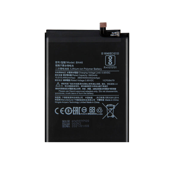 Xiaomi Redmi Note 8 (BN46) Batería De Remplazo (Alto Rendimiento)