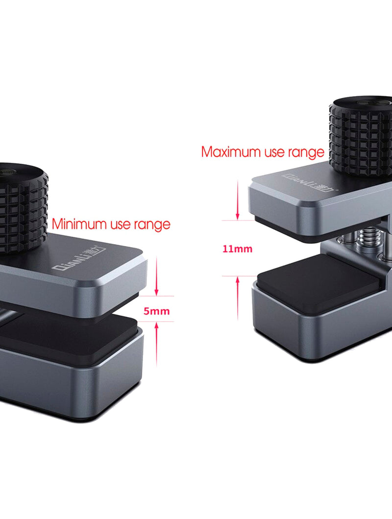 Soporte de metal ajustable para pantalla de teléfono/tableta (paquete de 4) (QIANLI)