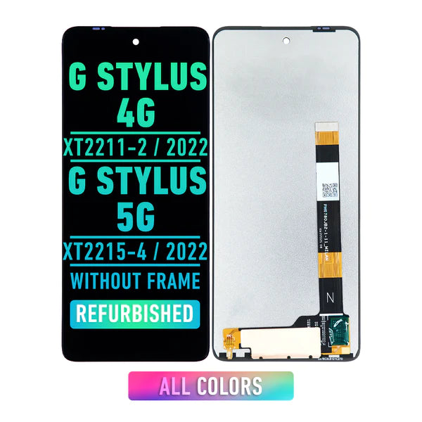 Motorola Moto G Stylus 4G (XT2211 / 2022) / G Stylus 5G 2022 (XT2215) / Motorola EDGE (XT2141 / 2021) / Moto EDGE S30 / Moto G200 5G Pantalla Sin Bisel (ORIGINAL) No Compatible Con XT2141- (Modelo Verizon)