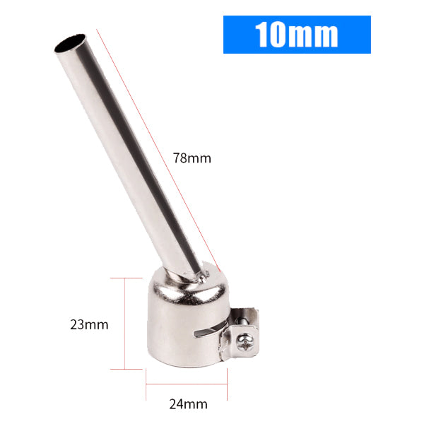 Boquilla de soldadura larga con cabezal de pistola de aire caliente Universal Kaigexin 850
