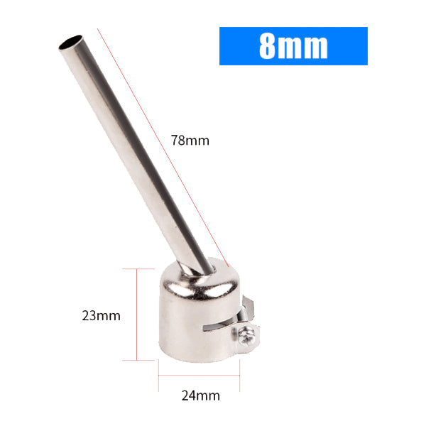 Boquilla de soldadura larga con cabezal de pistola de aire caliente Universal Kaigexin 850