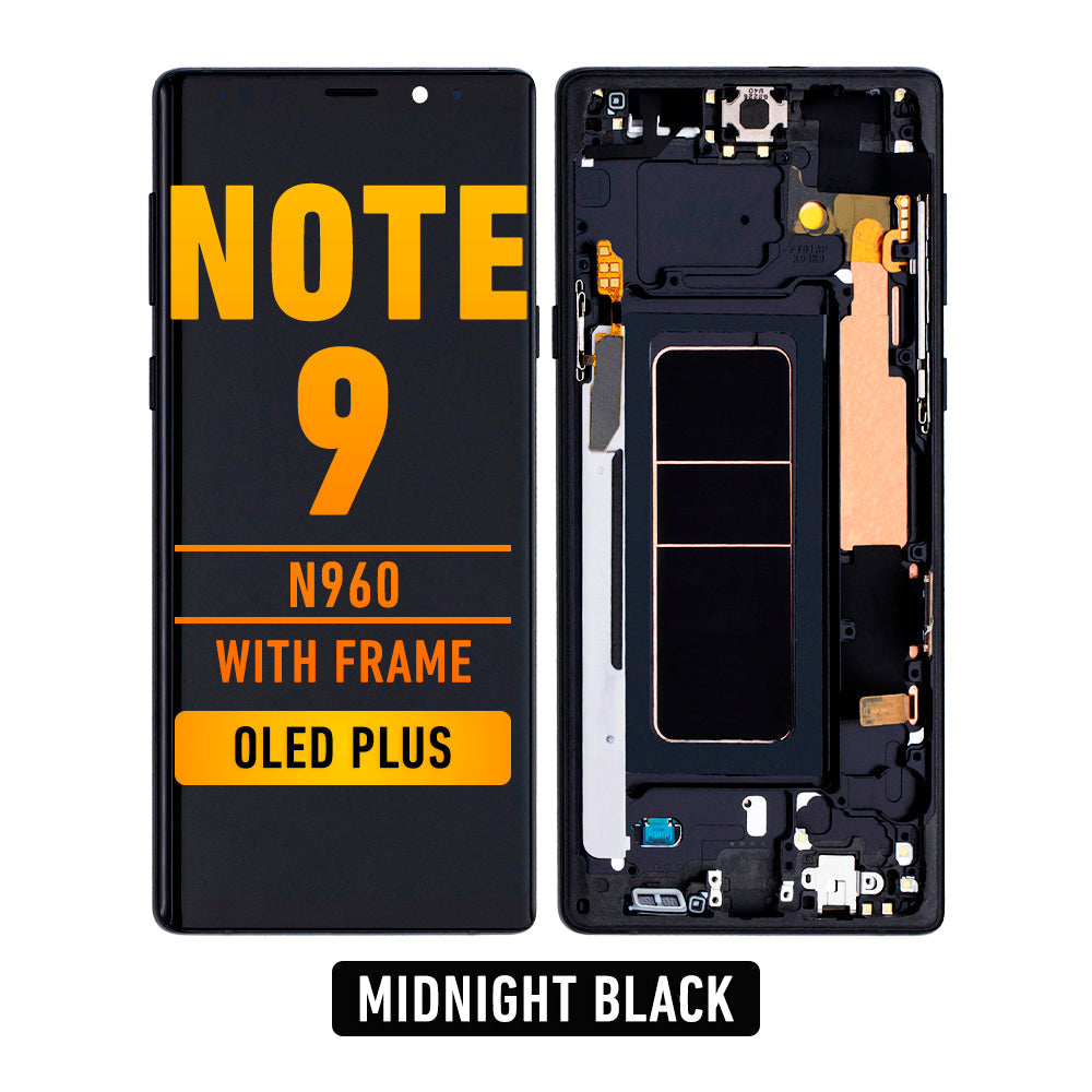 Samsung Galaxy Note 9 Pantalla Con Bisel (Oled Plus) (Midnight Black)