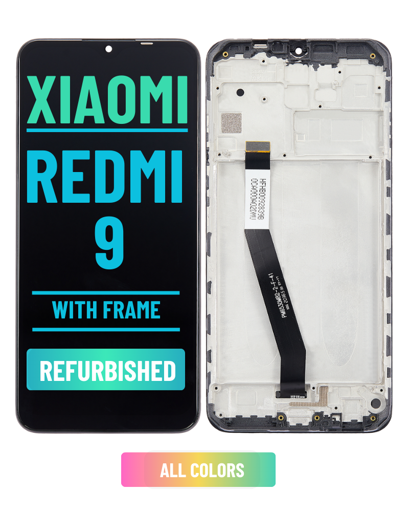 Xiaomi Redmi 9 Pantalla Con Bisel (ORIGINAL)