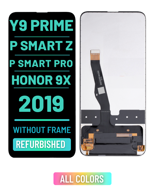 Huawei Y9 PRIME (2019) / P Smart Z (2019) / P Smart Pro / Y9S (2019) / Honor 9X Pantalla Sin Bisel (ORIGINAL)