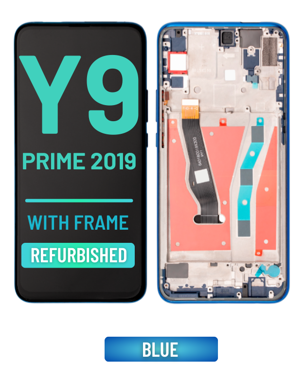 Huawei Y9 Prime Pantalla Con Bisel (ORIGINAL) (Azul Zafiro)