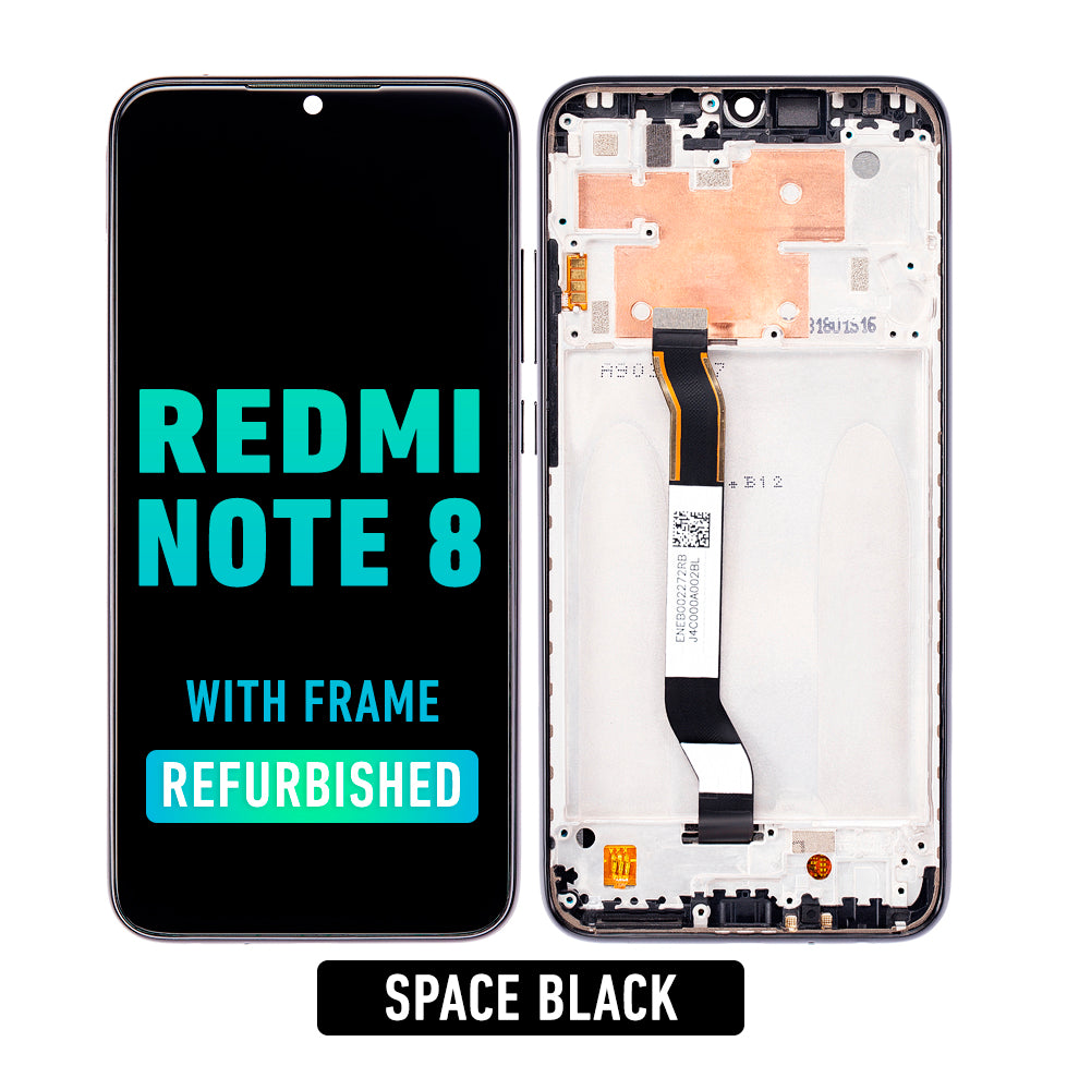 Redmi Note 8 Pantalla Con Bisel (ORIGINAL) (Negro Espacial)