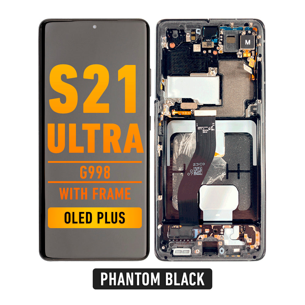 Samsung Galaxy S21 Ultra Pantalla Con Bisel (Oled Plus) (Phantom Black)