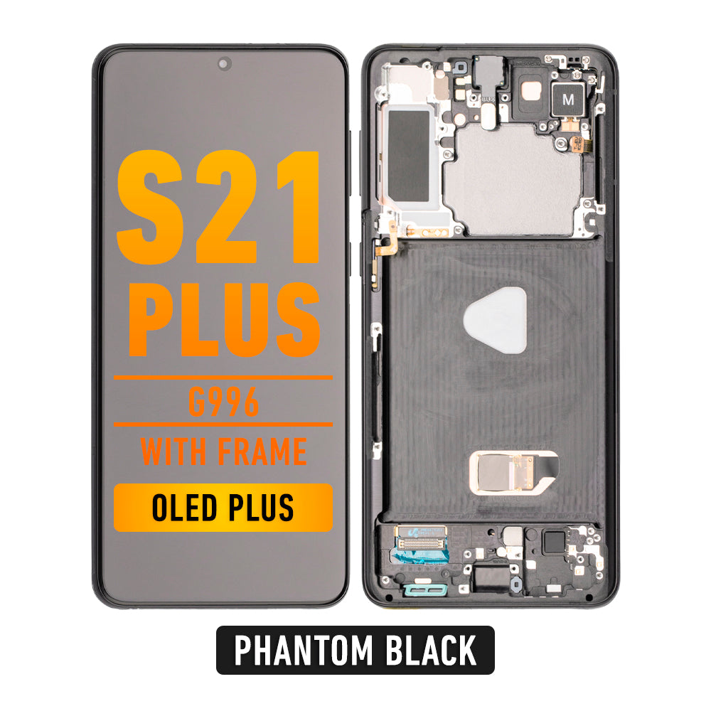 Samsung Galaxy S21 Plus Pantalla Con Bisel (Oled Plus) (Phantom Black)