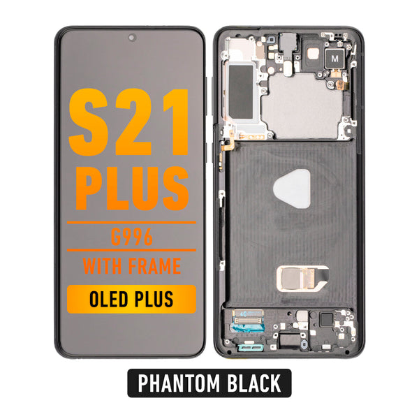 Samsung Galaxy S21 Plus OLED Pantalla De Remplazo Con Bisel (OLED PLUS) (Phantom Black)