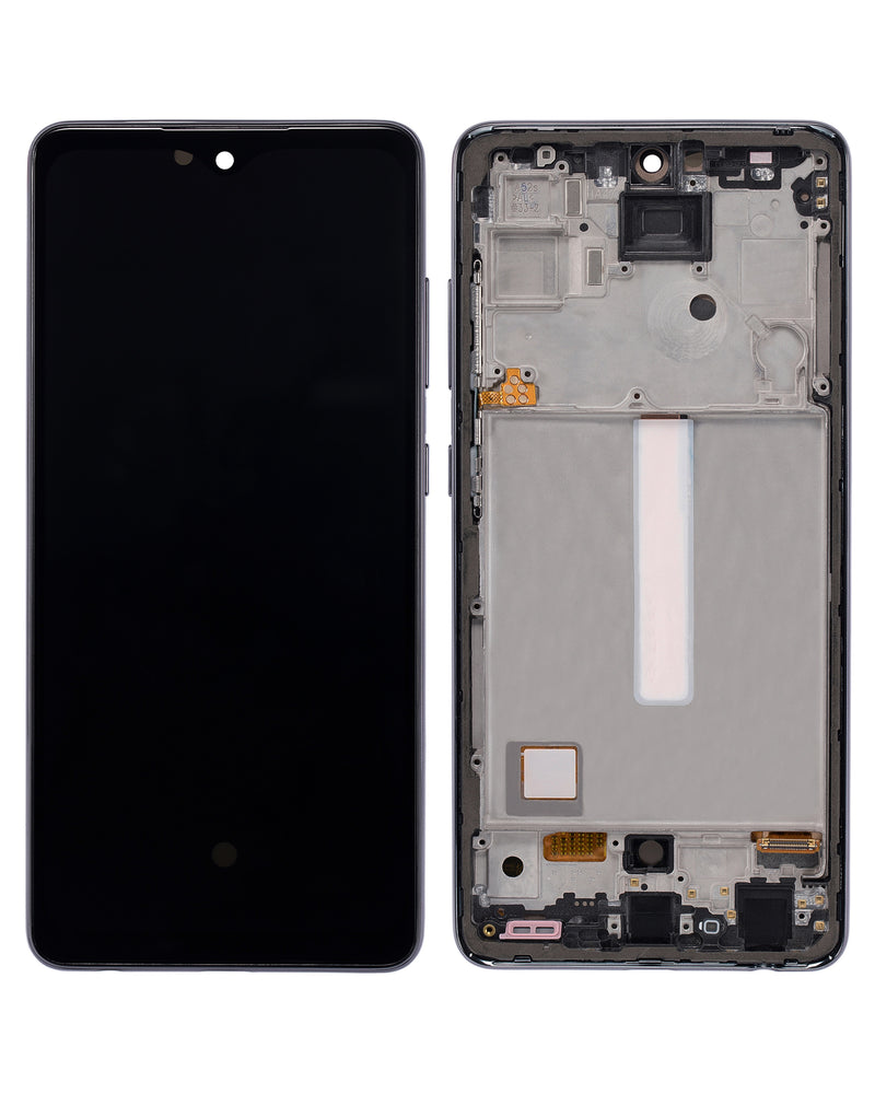 Samsung Galaxy A52 4G (A525 / 2021) Pantalla Con Bisel (OLED PLUS) (Negro Asombroso)