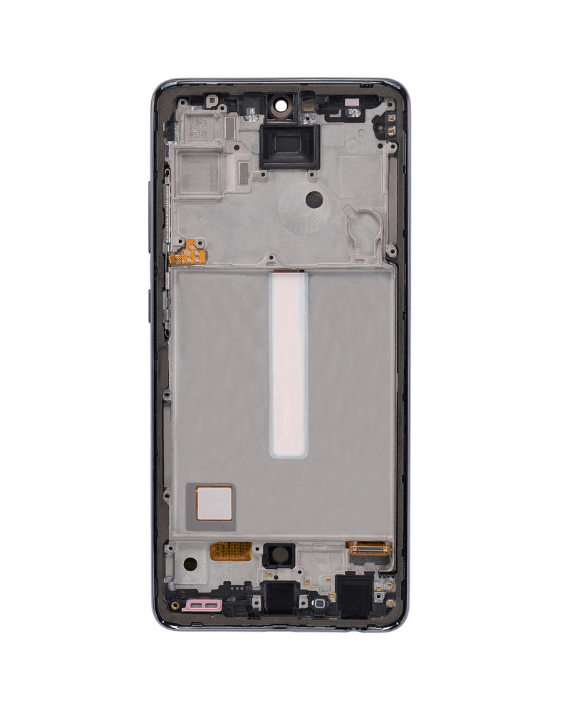 Samsung Galaxy A52 4G (A525 / 2021) Pantalla Con Bisel (OLED PLUS) (Negro Asombroso)