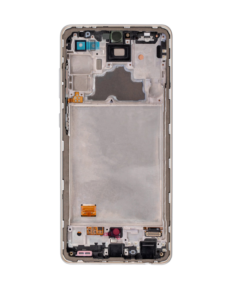 Samsung Galaxy A72 (A725 / 2021) Pantalla Con Bisel (Reacondicionada) (Blanco Asombroso)