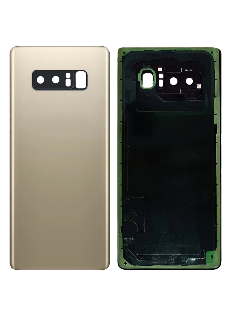 Samsung Galaxy Note 8 Cubierta Trasera De Cristal Con Lente De Camara (Todos Los Colores)