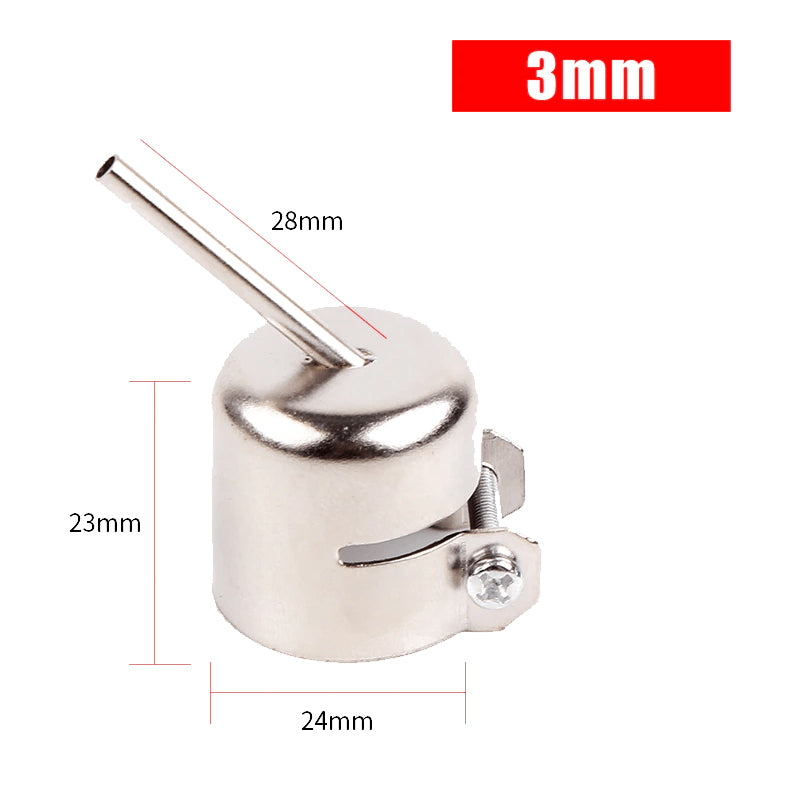 Boquilla de soldadura corta Con cabezal de pistola de aire caliente Universal Kaigexin 850