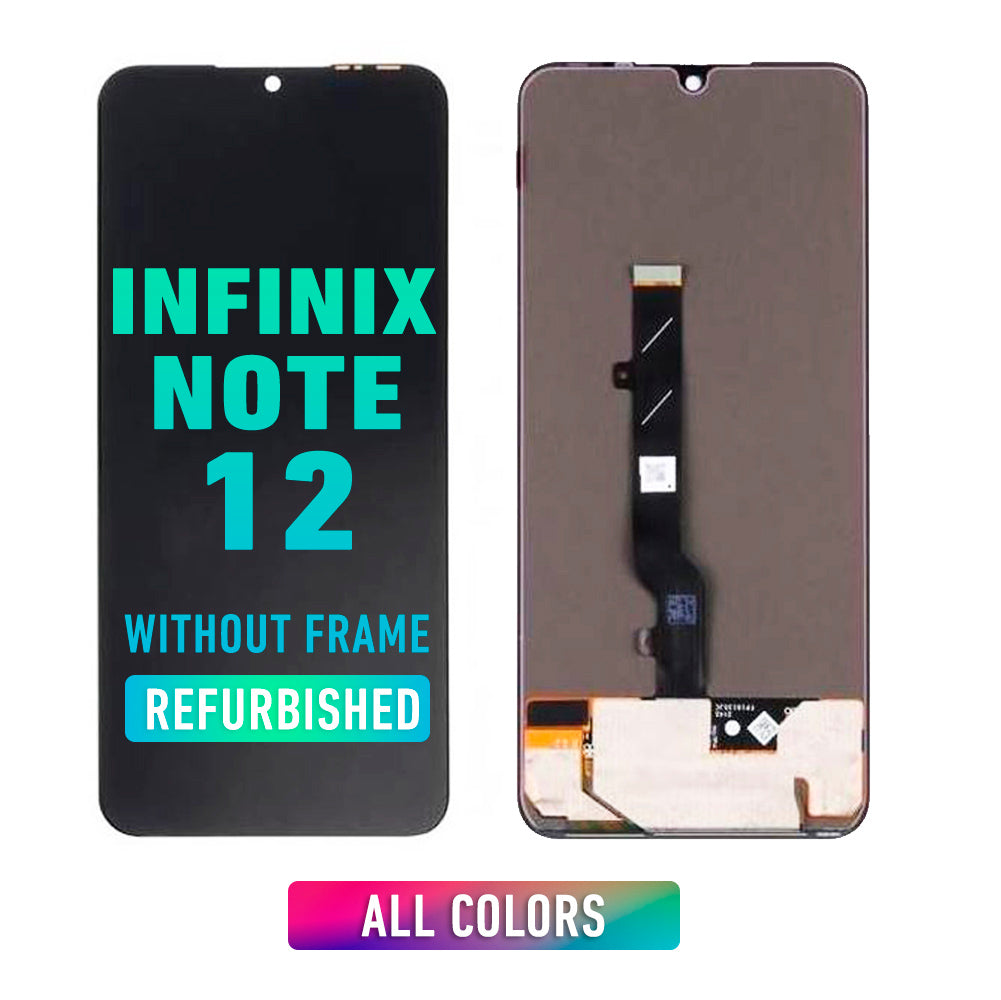 Infinix Note 12 / Note 12 Pro / Note 11 / X663 X670 X671 X676 X677 Pantalla Sin Bisel (ORIGINAL)