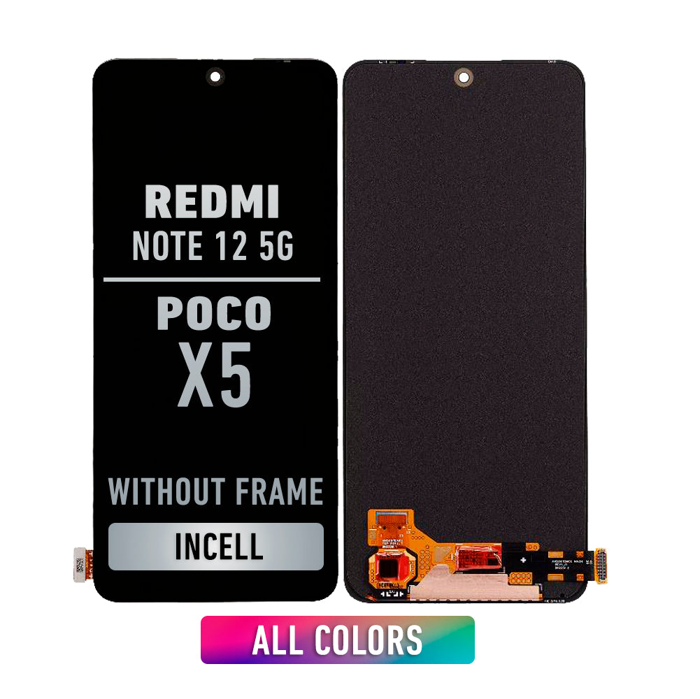 Xiaomi Redmi Note 12 4G / Redmi Note 12 5G / Poco X5 Pantalla Sin Bisel (ORIGINAL)