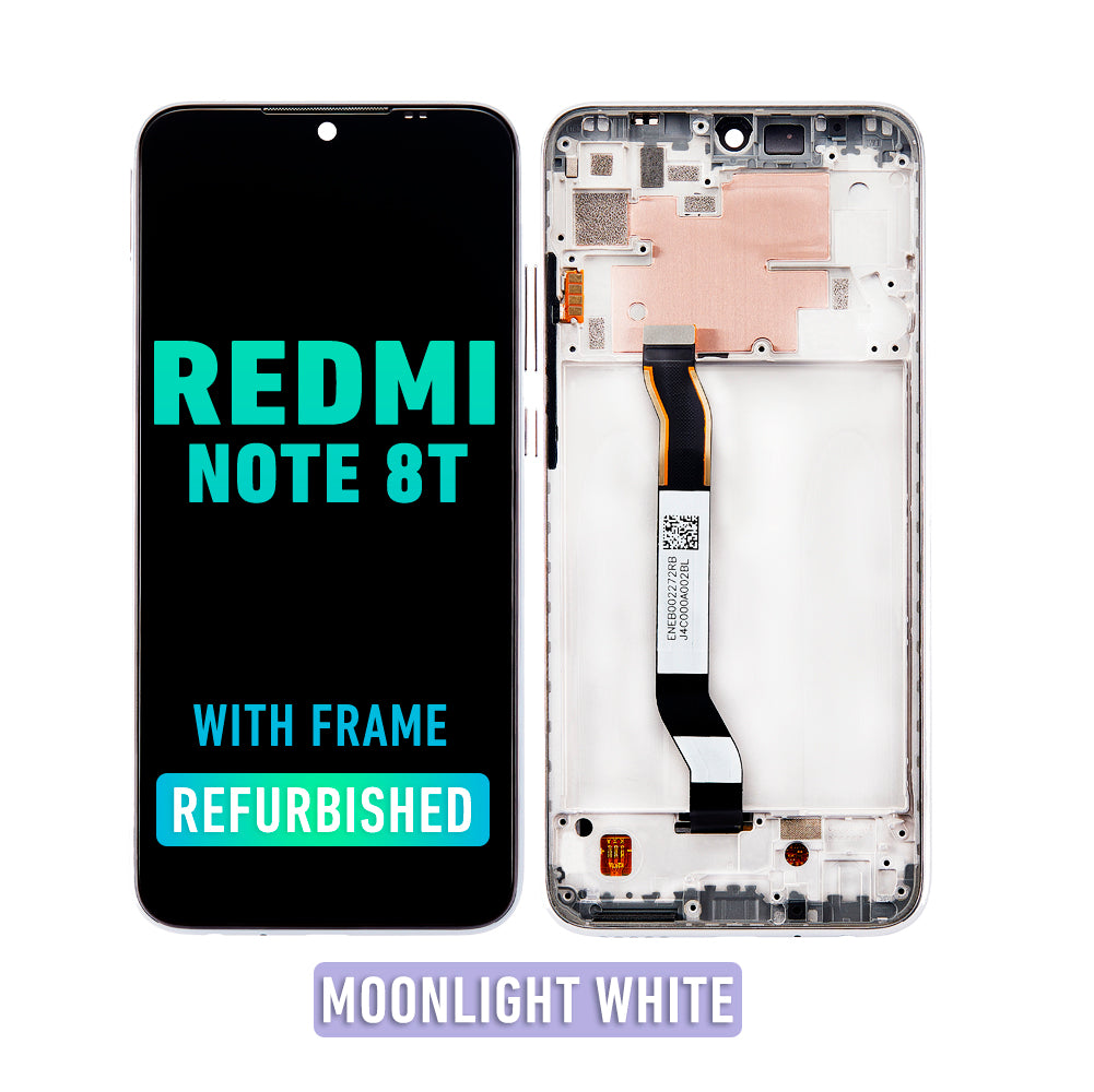 Xiaomi Redmi Note 8T Pantalla Con Bisel (ORIGINAL) (Blanco Brillo Lunar)