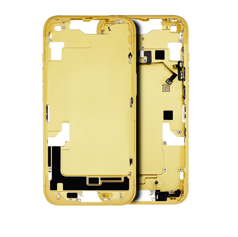 iPhone 14 Housing Del Medio (Sin Cristal) Con Boton De Encendido Y Volumen (INT Version) (All Colors)