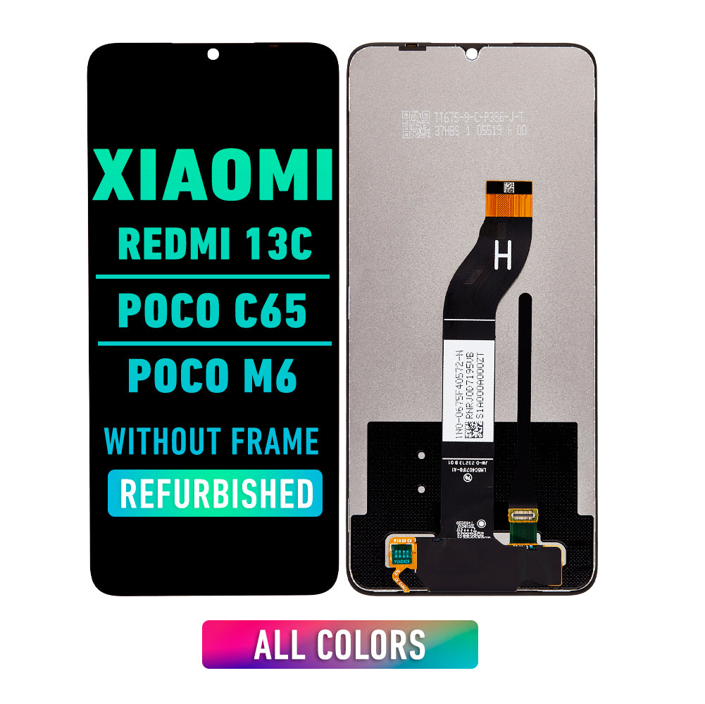 Xiaomi Redmi 13C / Poco C65 / Poco M6 Pantalla Sin Bisel (ORIGINAL)