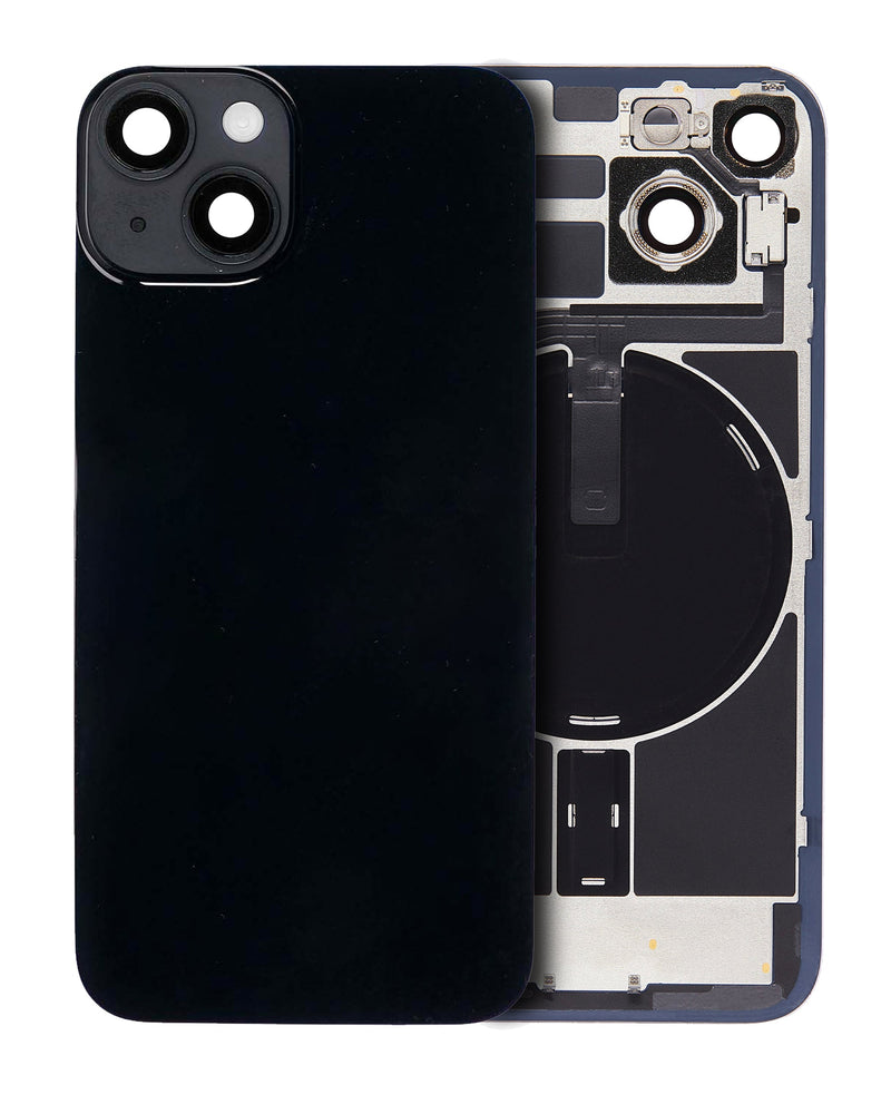 iPhone 14 Cristal Trasero Con Placa De Metal E Imanes Magneticos  Pre-Instalado