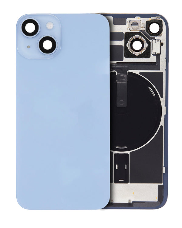 iPhone 14 Cristal Trasero Con Placa De Metal E Imanes Magneticos  Pre-Instalado
