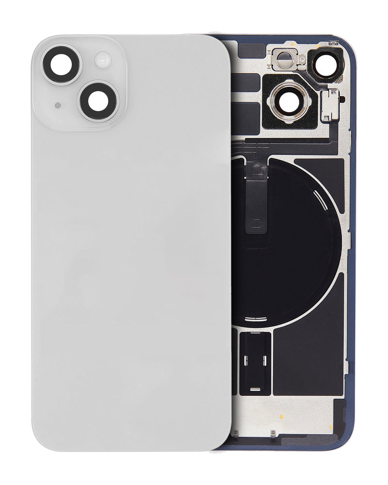 iPhone 14 Cristal Trasero Con Placa De Metal E Imanes Magneticos  Pre-Instalado