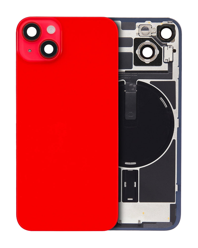 iPhone 14 Cristal Trasero Con Placa De Metal E Imanes Magneticos  Pre-Instalado