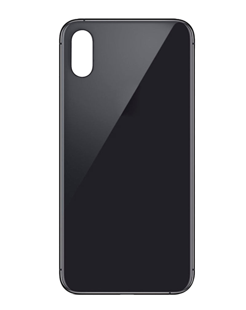 iPhone XS Cristal Trasero Con Orificio De Camara Mas Grande (No Logo) (Todos Los Colores)