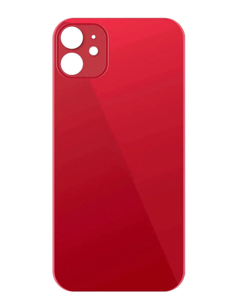 iPhone 11 Cristal Trasero Con Orificio De Camara Mas Grande (No Logo) (Todos Los Colores)