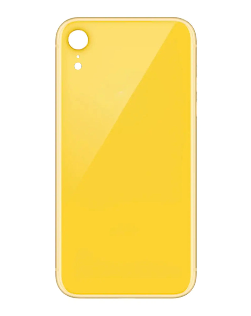 iPhone XR Cristal Trasero Con Orificio De Camara Mas Grande (No Logo) (Todos Los Colores)