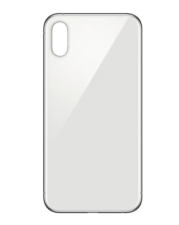 iPhone XS Cristal Trasero Con Orificio De Camara Mas Grande (No Logo) (Todos Los Colores)