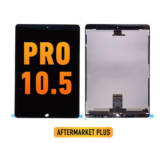 iPad Pro 10.5 Pantalla LCD Con Touch (Sleep / Wake Sensor Flex Preinstalado) (Aftermarket Plus) (Negro)