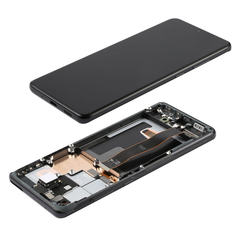 Samsung Galaxy S20 Ultra 5G Pantalla Con Bisel (Compatible Con Todas Las Compañías) (Reacondicionada) (Negro Cósmico)