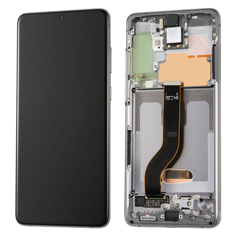 Samsung Galaxy S20 Plus 5G Pantalla Con Bisel (Compatible Con Todas Las Compañías) (Reacondicionada) (Gris Cósmico)