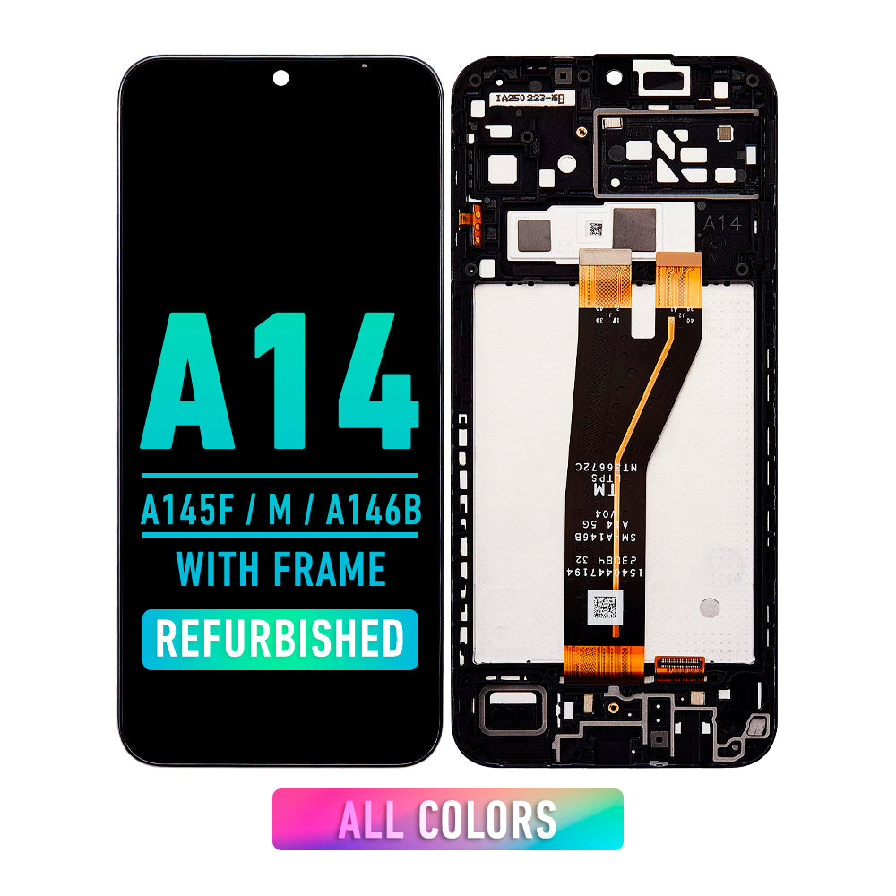 Samsung Galaxy A14 4G (A145F / A145M / 2023) Pantalla Con Bisel (ORIGINAL)