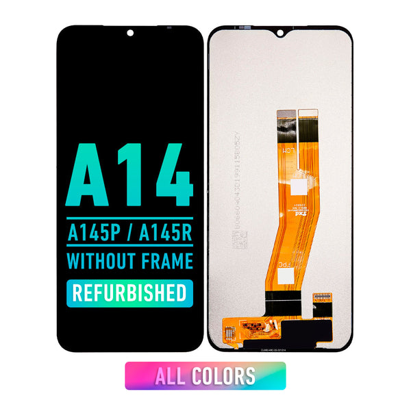 Samsung Galaxy A14 4G (A145P / A145R / 2023) LCD Pantalla De Remplaso Sin Bisel (Reacondicionada) (All Colors)