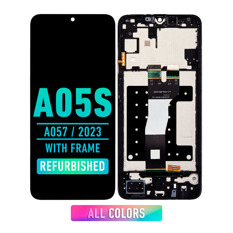 Samsung Galaxy A05s (A057 / 2023) Pantalla LCD De Remplazo Con Bisel (Reacondicionada) (All Colors)