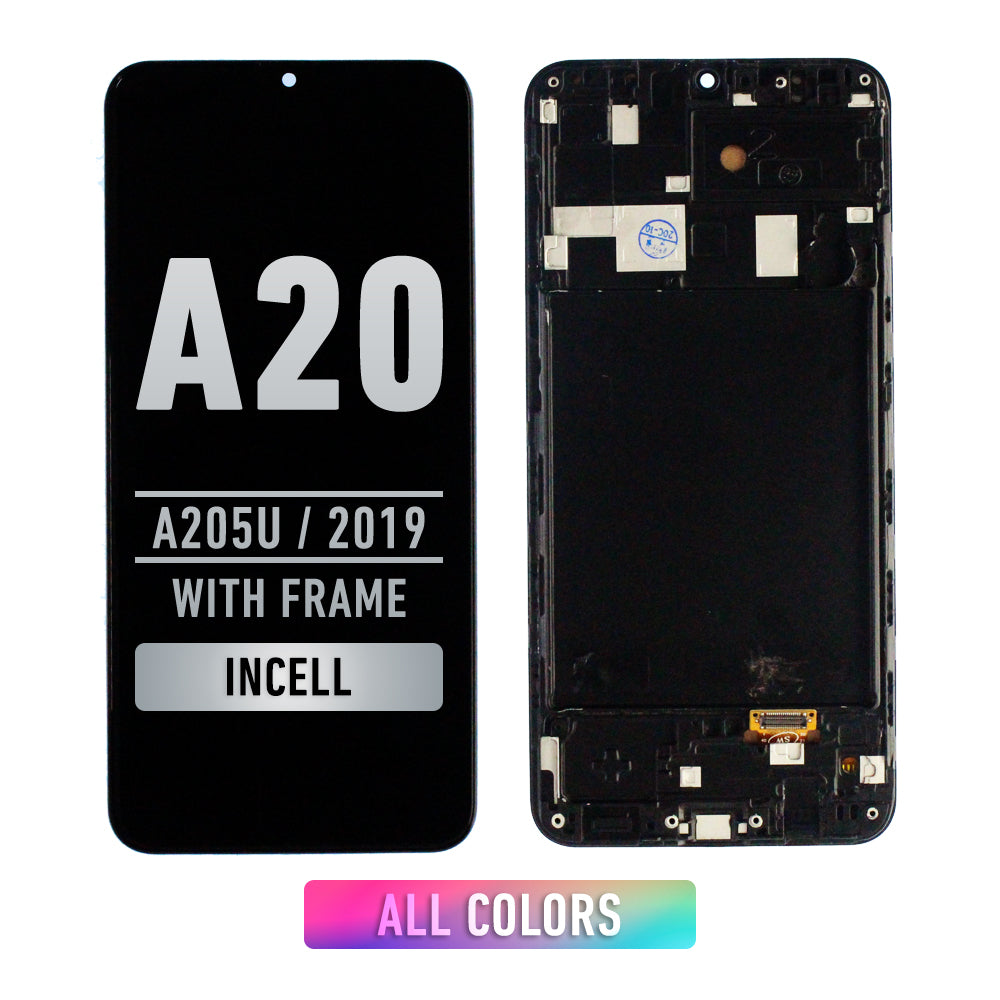 Samsung Galaxy A20 (A205U / 2019) Pantalla Con Bisel (InCell)