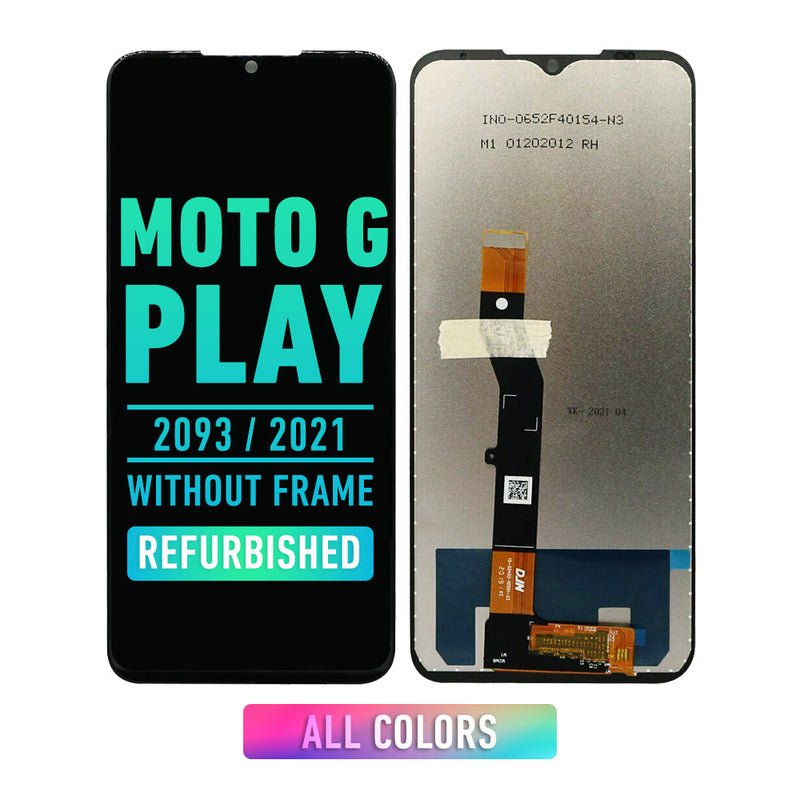 Motorola G Play 2021 (XT2093) Pantalla LCD Sin Bisel (Reacondicionada) (Todos Los Colores)
