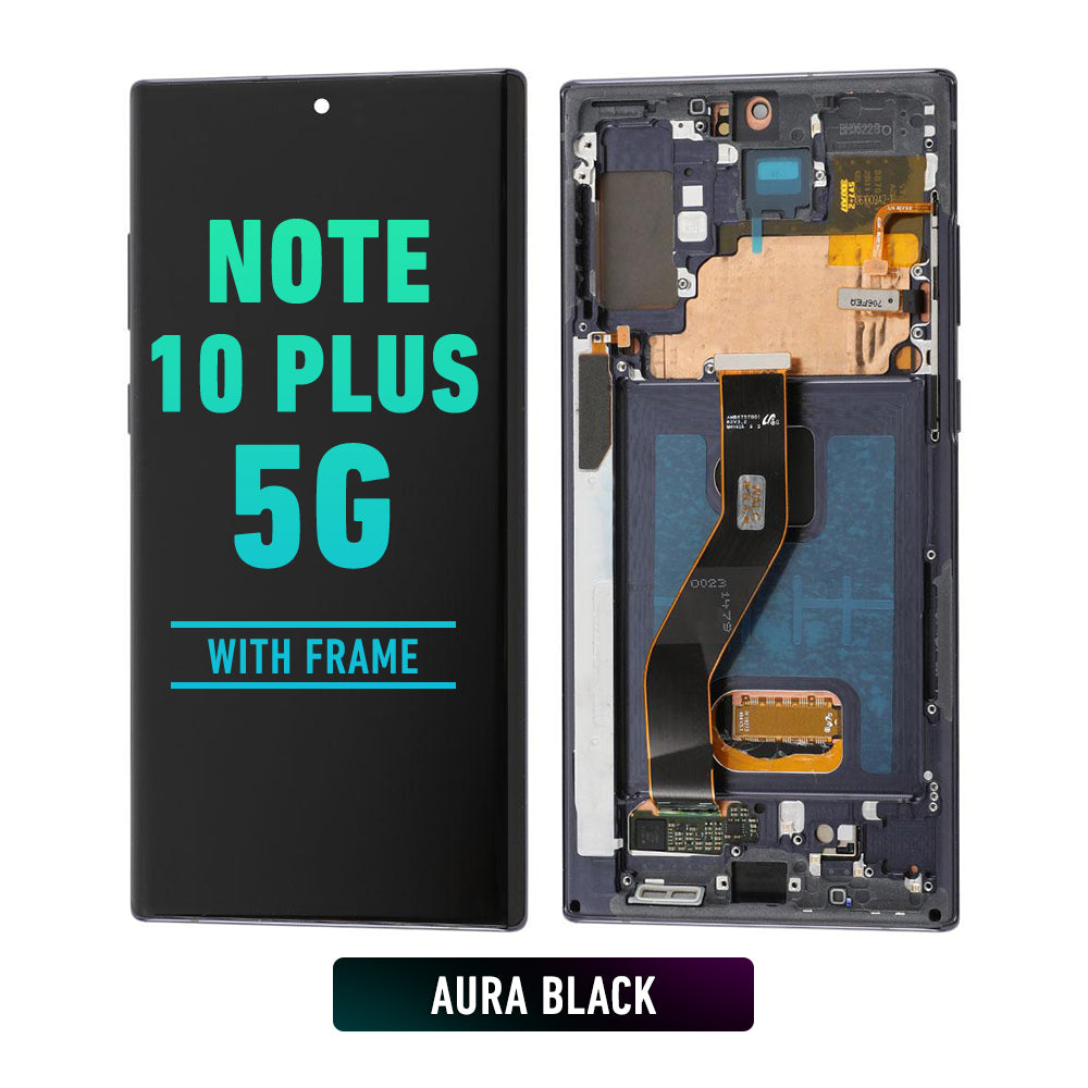 Samsung Galaxy Note 10 Plus / 5G Pantalla Con Bisel (Oled Plus) (Aura Negro)