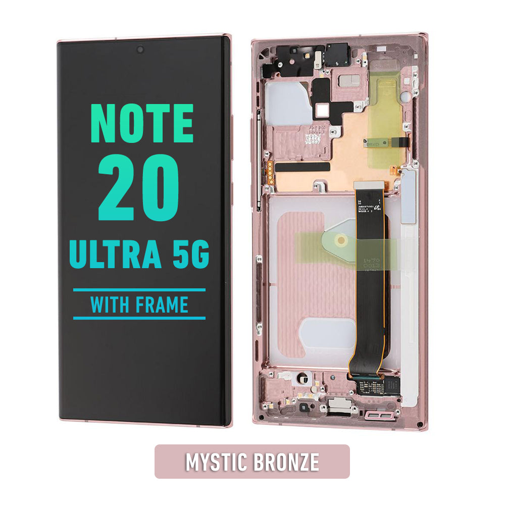 Samsung Galaxy Note 20 Ultra 5G Pantalla Con Bisel (Mystic Bronze)