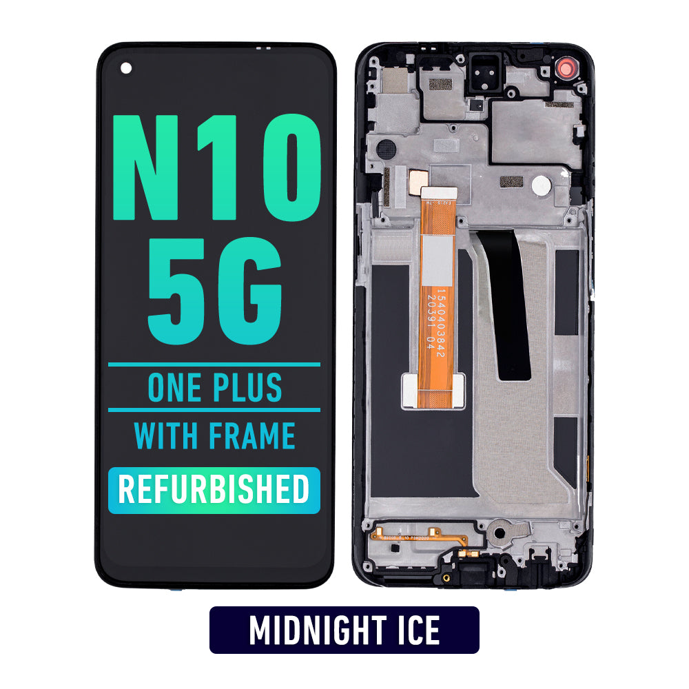 OnePlus Nord N10 5G Pantalla Con Bisel (ORIGINAL) (Hielo Medianoche)
