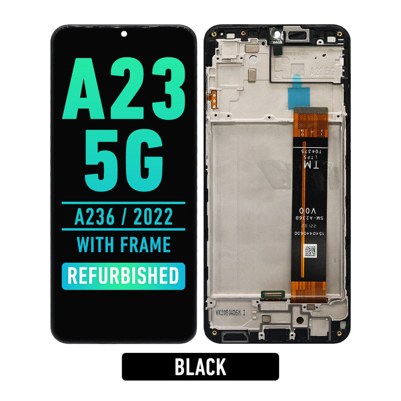 Samsung Galaxy A23 5G (A236 / 2022) Pantalla Con Bisel (Reacondicionada) (Negro)