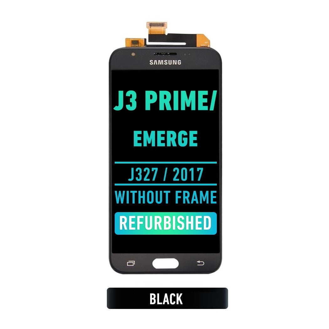 Samsung Galaxy J3 Prime / Emerge (J327 / 2017) Pantalla Sin Bisel (ORIGINAL) (Negro)