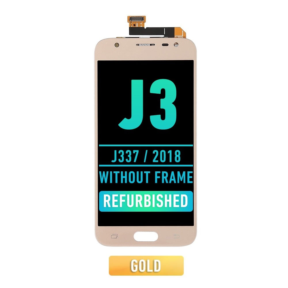 Samsung Galaxy J3 Pantalla Sin Bisel (ORIGINAL) (J337 / 2018) (Oro)